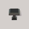 BUTON ROMA NEGRU MAT