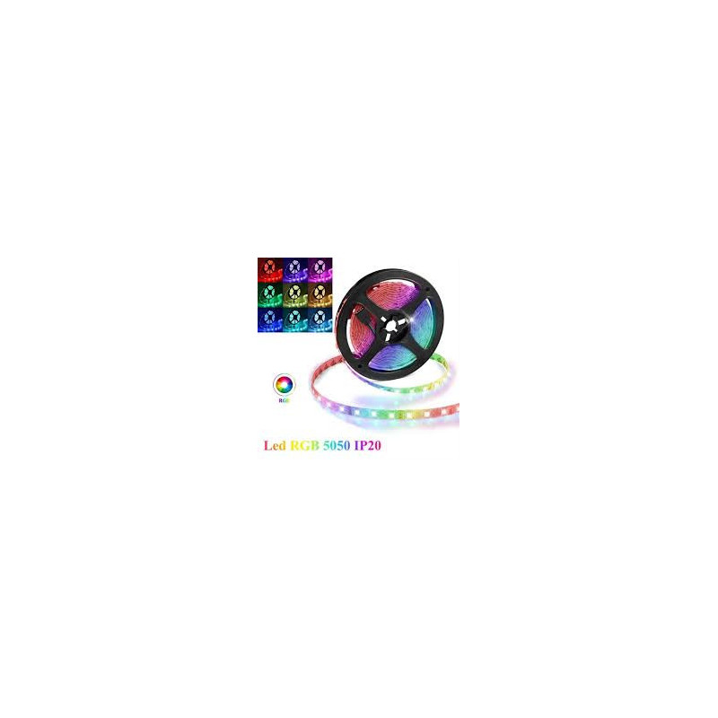 BANDA LED RGB 5050 MULTICOLORS