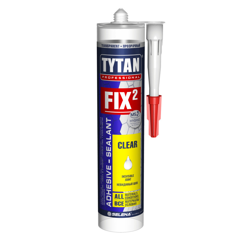 ADEZIV FIX2 CLEAR TRANSP TYTAN