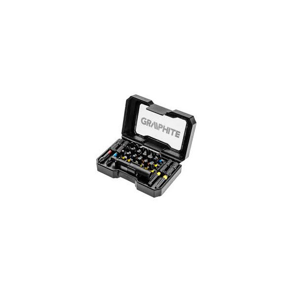 SET BITI 23 PIESE GRAPHITE (52H595)