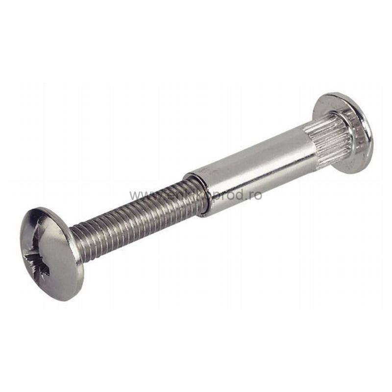TUB CONECT MET CU SURUB 4X5X30 MM*