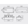 PRIZA GTV DREPT 2XSCHUKO+2USB